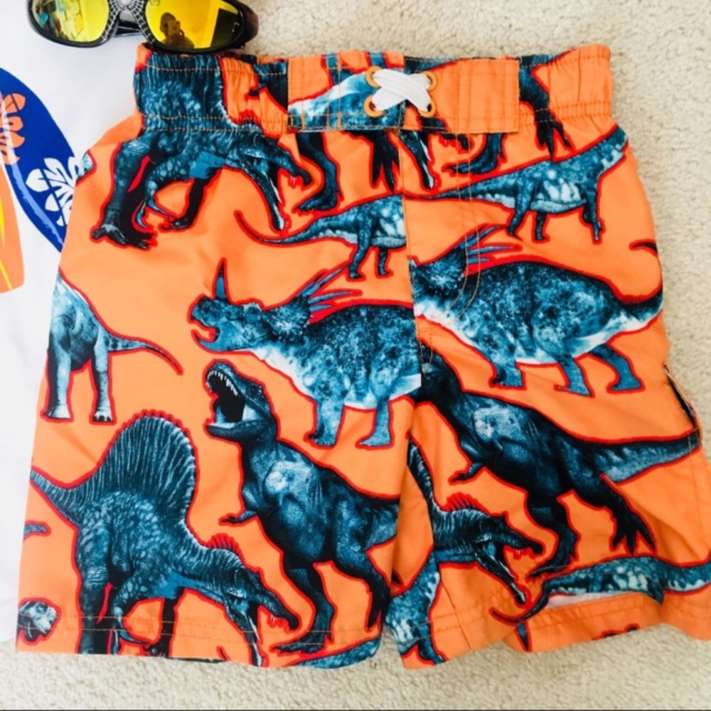 Dinosaur Swim Trunks
